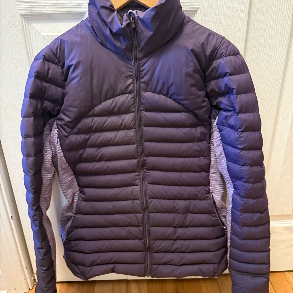 Women's Purple Puffer Jacket